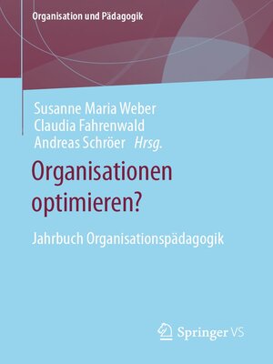 cover image of Organisationen optimieren?